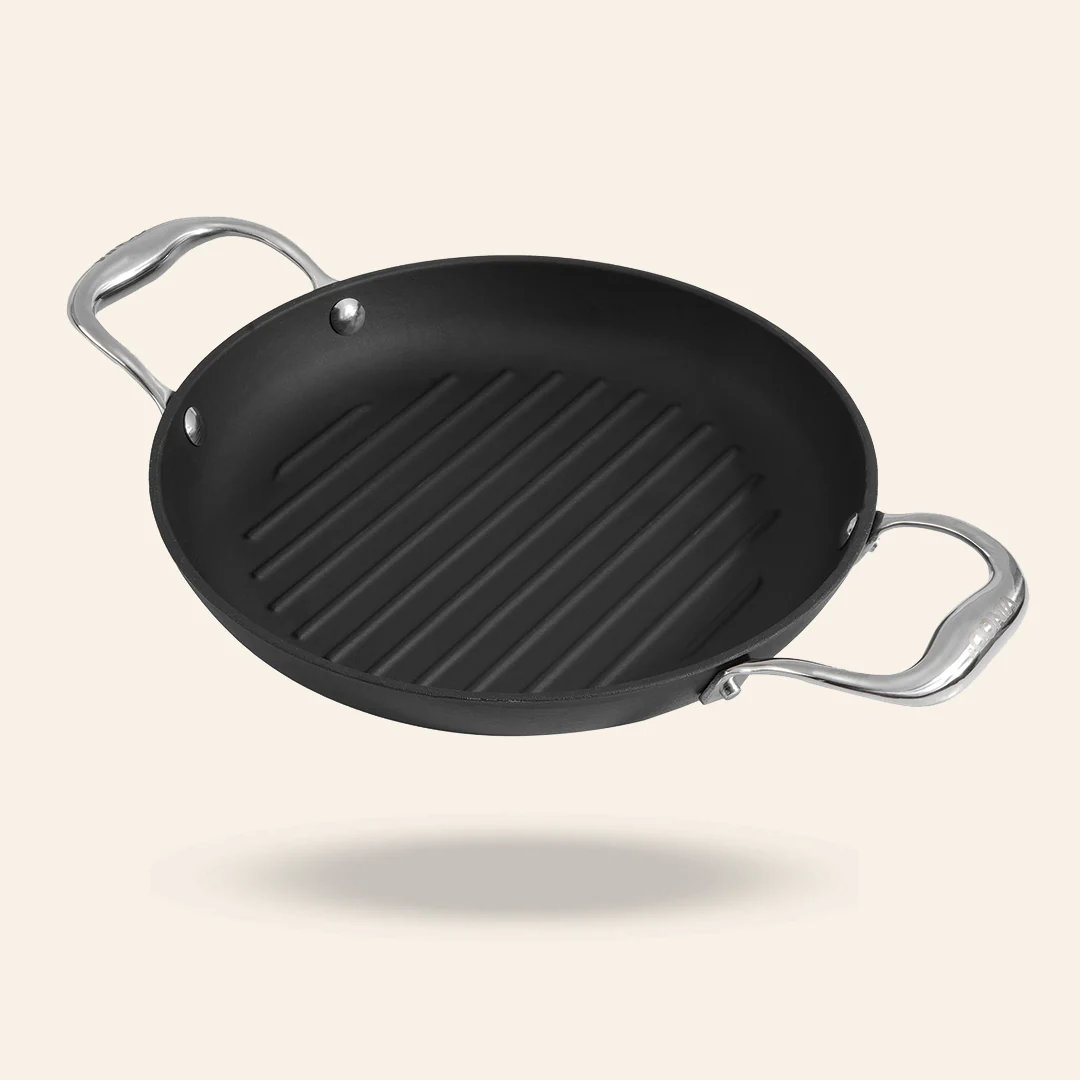 Vinod Cookware Ferona Cast Iron Grill Pan