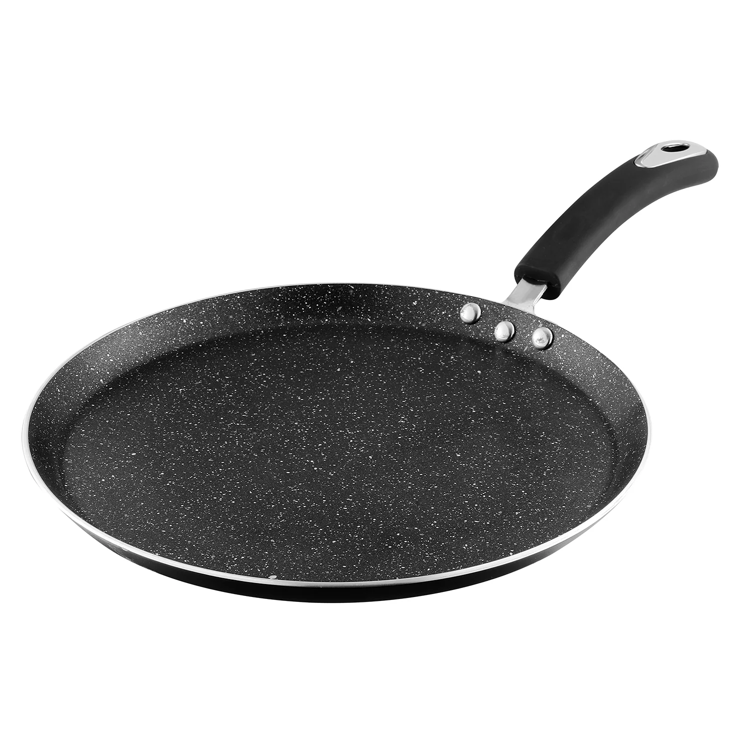 Vinod Cookware Zest Non Stick Marbilo Dosa Tawa (induction Friendly) 25cm