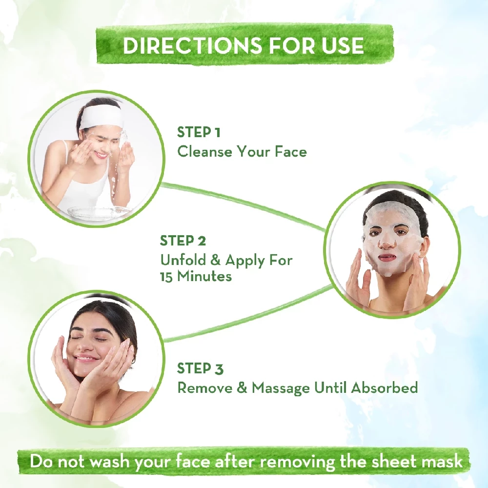 Vitamin C Bamboo Sheet Mask with Vitamin C and Honey for Skin Illumination - Image 5