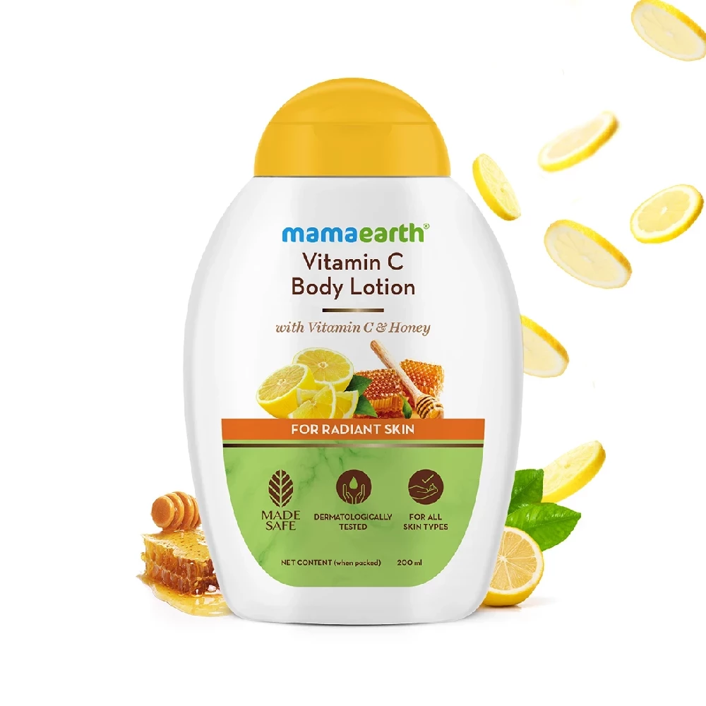 Vitamin C Body Lotion with Vitamin C & Honey for Radiant Skin
