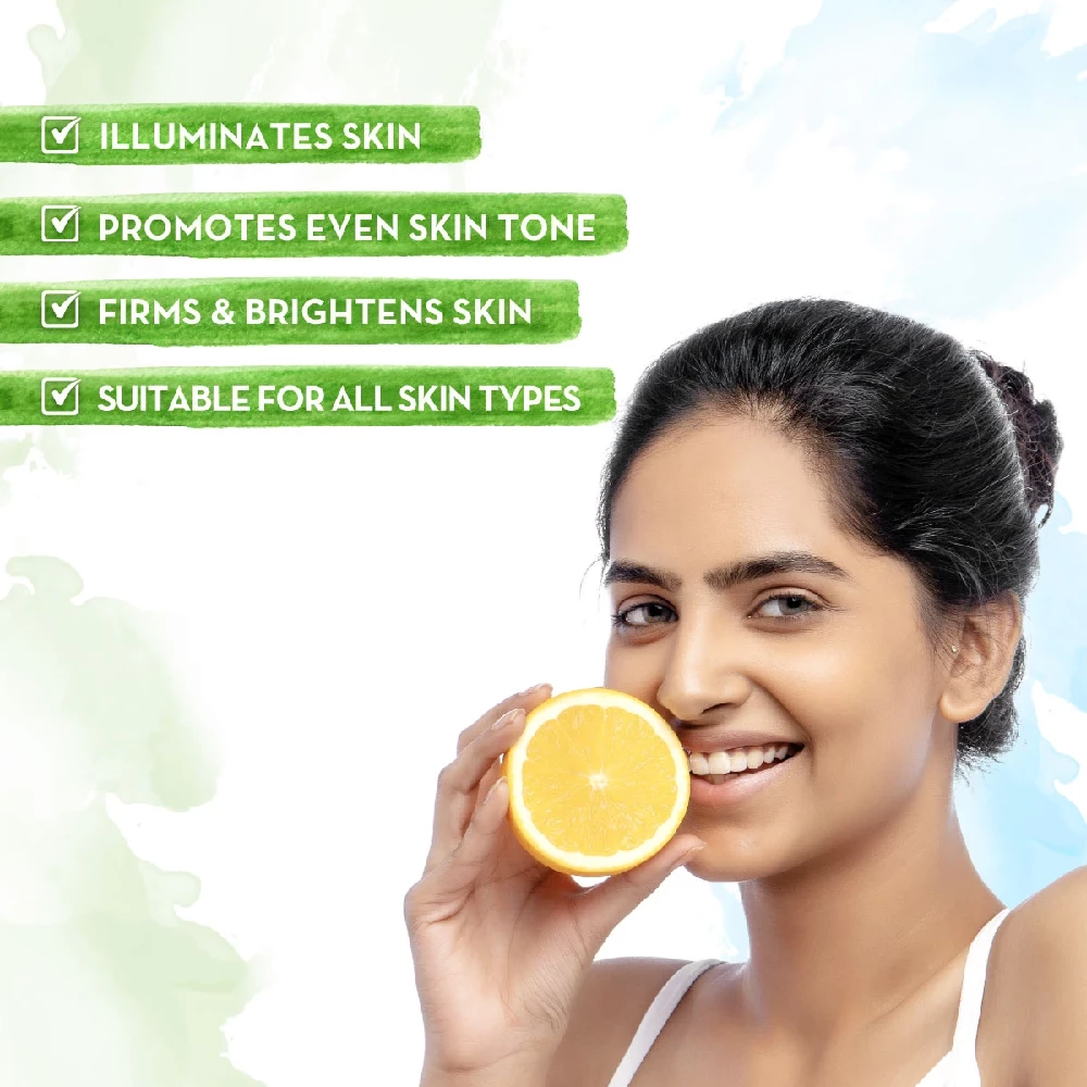 Vitamin C Face Mask With Vitamin C & Kaolin Clay for Skin Illumination - Image 2
