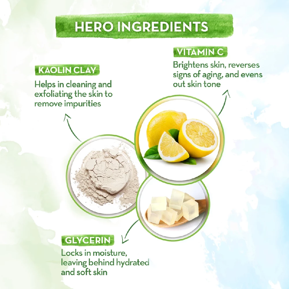 Vitamin C Face Mask With Vitamin C & Kaolin Clay for Skin Illumination - Image 3