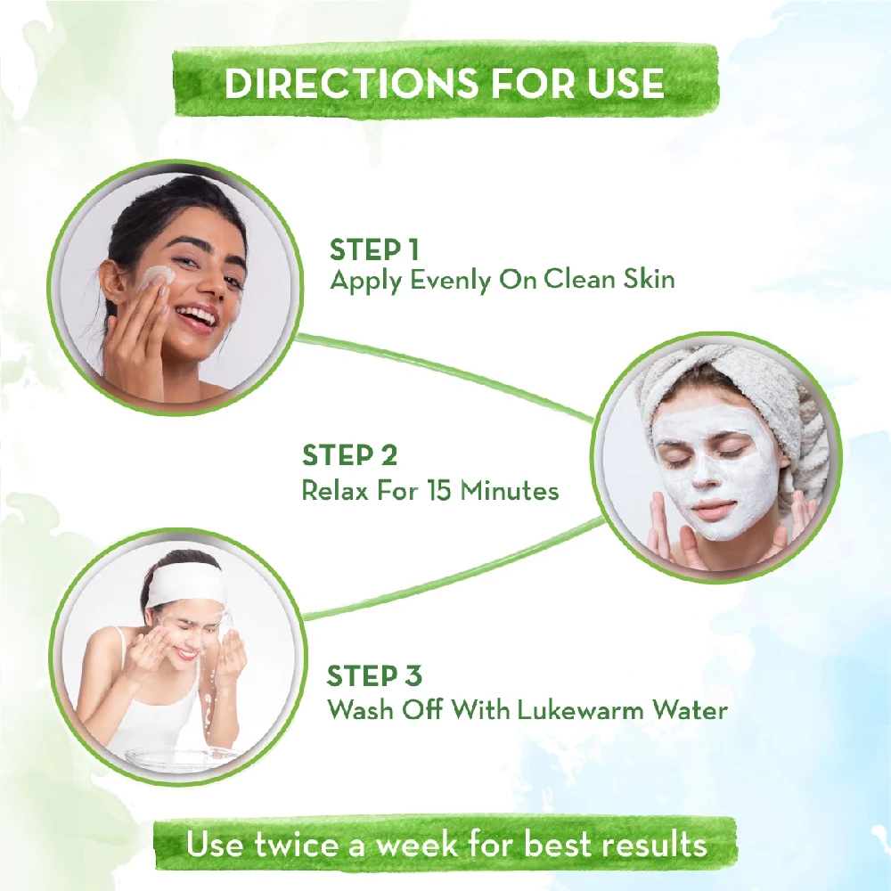 Vitamin C Face Mask With Vitamin C & Kaolin Clay for Skin Illumination - Image 4