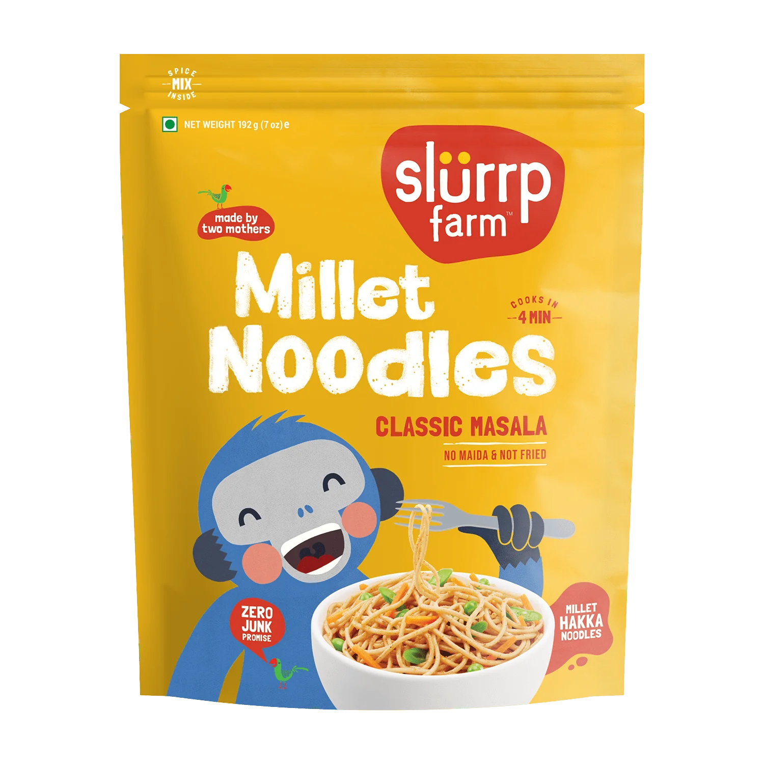 Slurrp Farm Foxtail Millet Noodles - No Maida, Not Fried (Pack of 3) - Image 11
