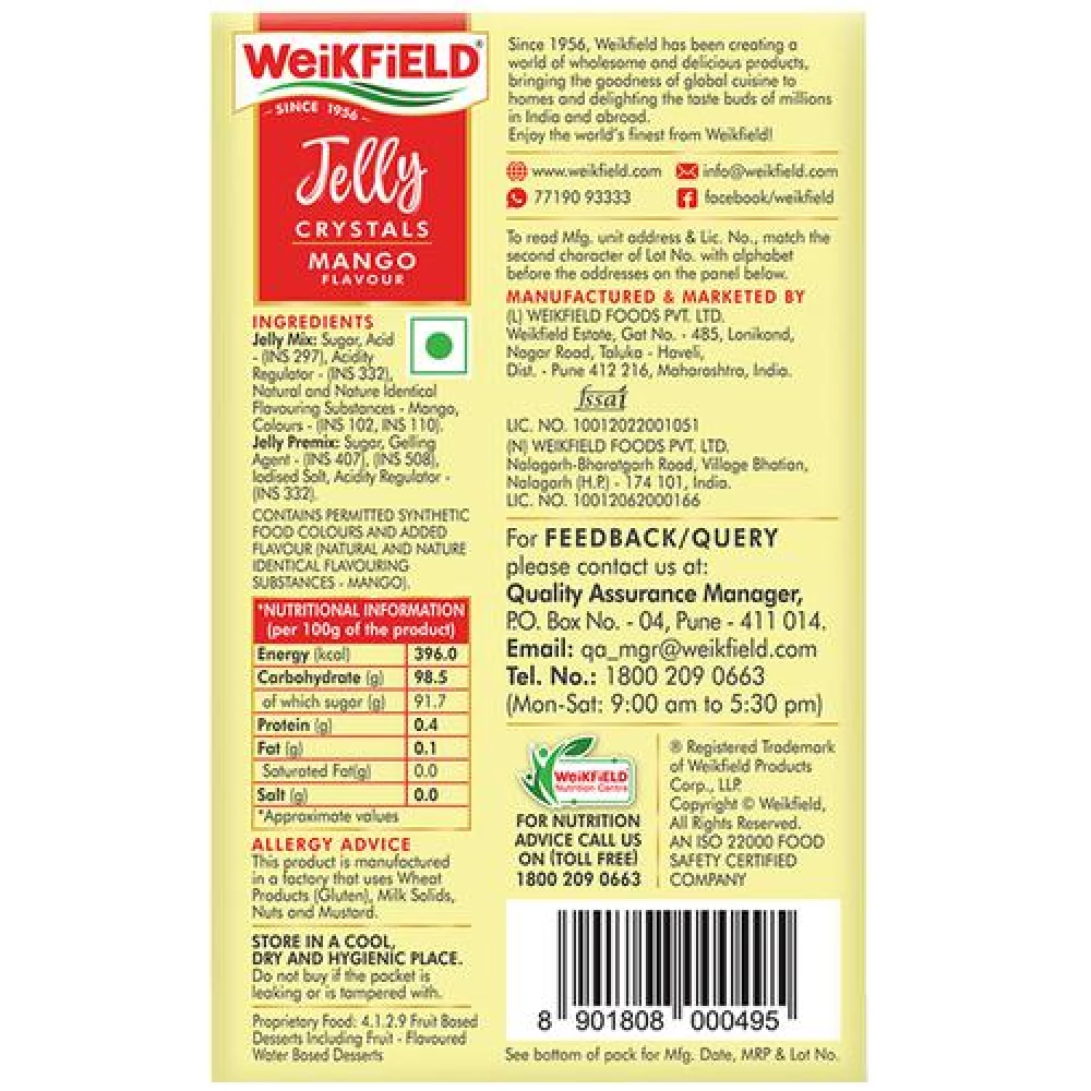 Weikfield Jelly Mango - Image 2