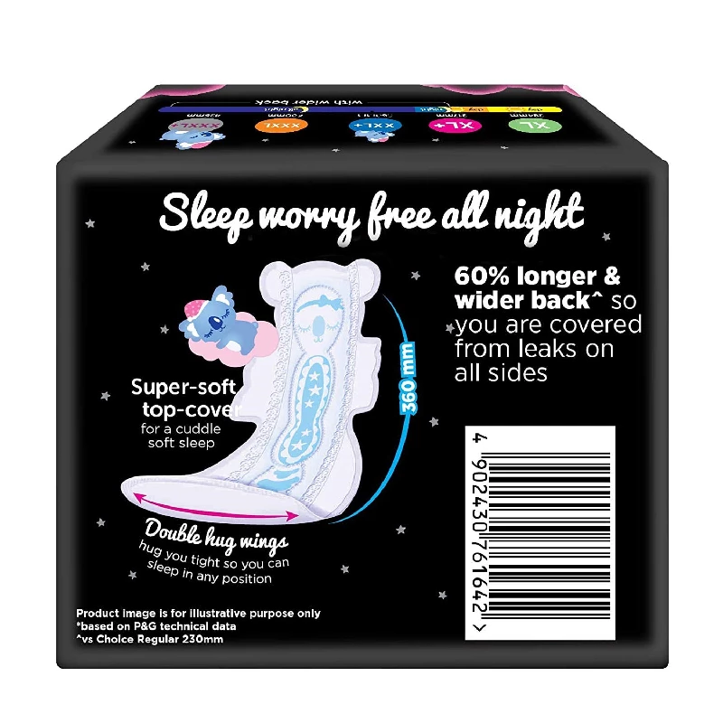 Whisper Bindazzz Night Koala Soft Sanitary Pads