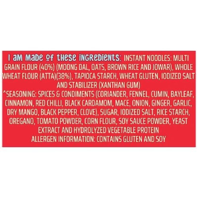 WickedGud Curry Nourishing Instant Noodles (Noodles 3 pcs x 60 g & Seasoning Mix 3 pcs x 7 g) - Image 3