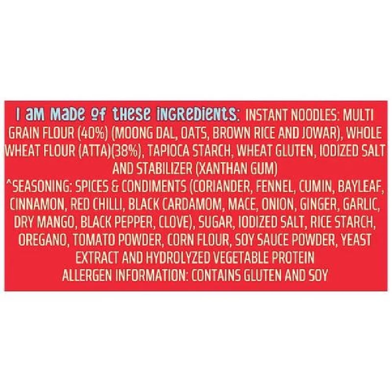 WickedGud Curry Nourishing Instant Noodles (Noodles 3 x 60 g & Seasoning Mix 3 x 7 g) - Image 4