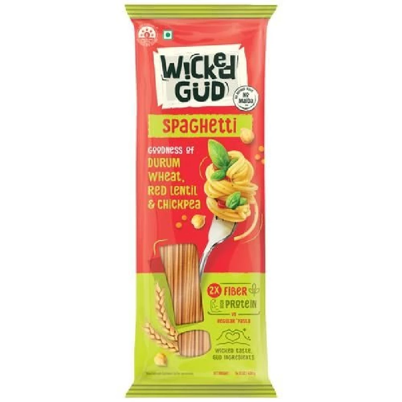 WickedGud Spaghetti Pasta WickedGud Spaghetti Pasta-Pack Size-400 g