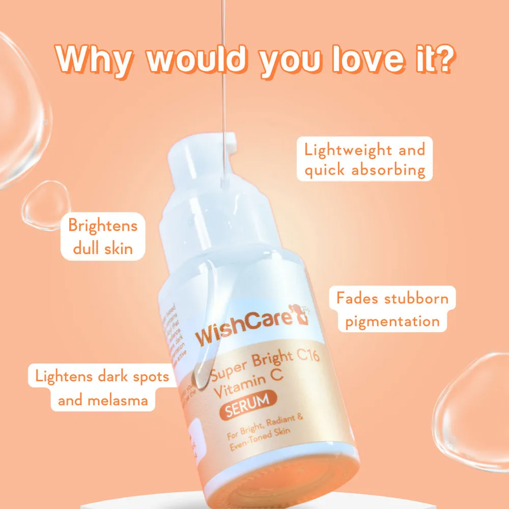 WishCare Super Bright C16 Vitamin C Face Serum - Image 7