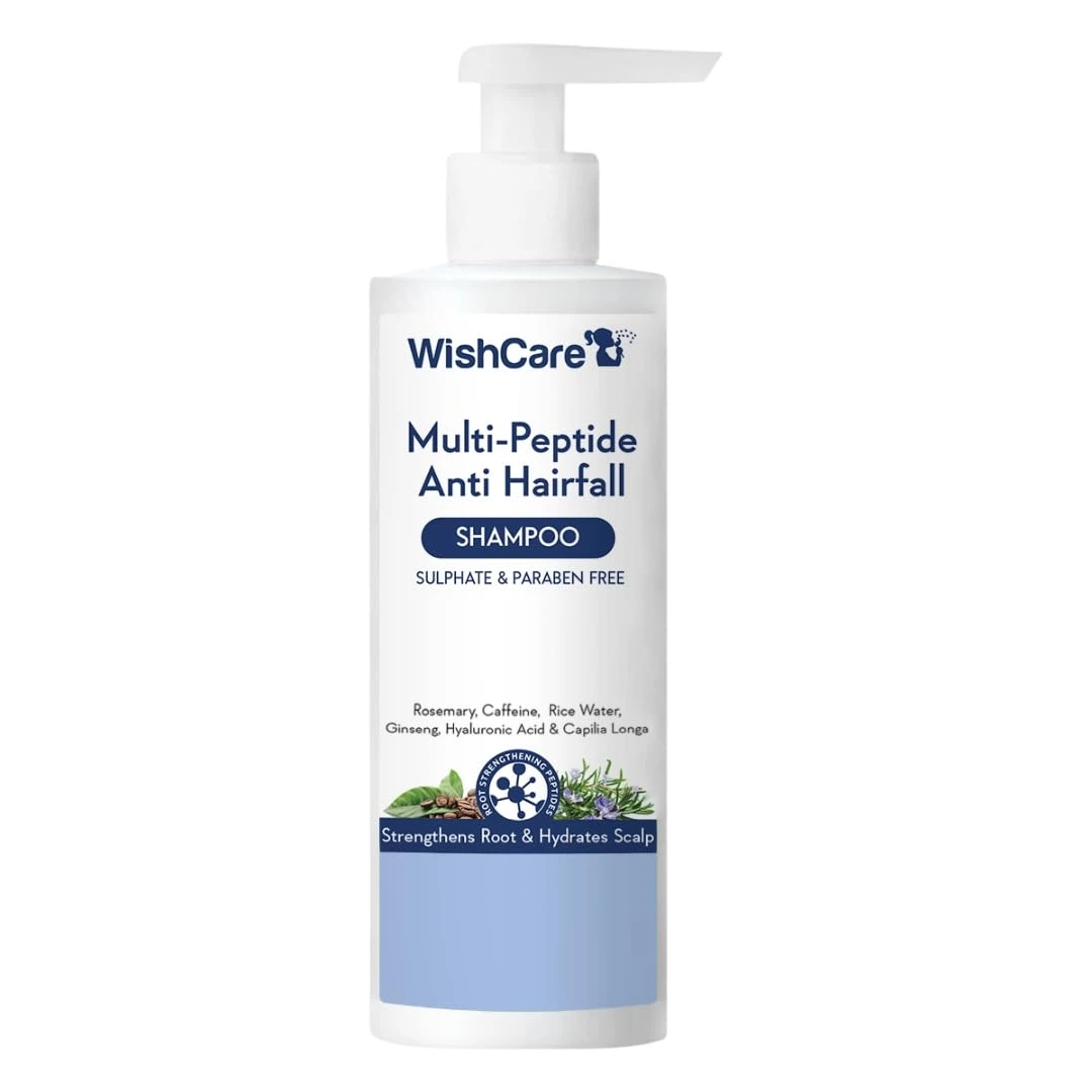 Wishcare Multi Peptide Anti Hairfall Shampoo Wishcare Multi Peptide Anti Hairfall Shampoo-Pack Size-250 ml