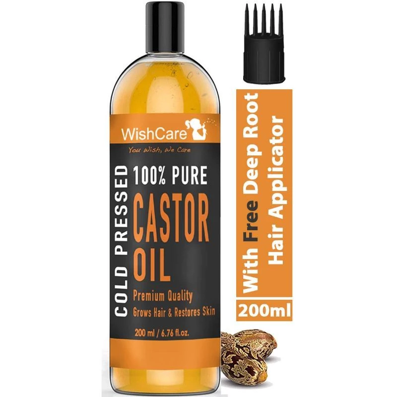 Wishcare Premium Cold Pressed Castor Oil & Cold Pressed Natural Jojoba Oil - Image 3