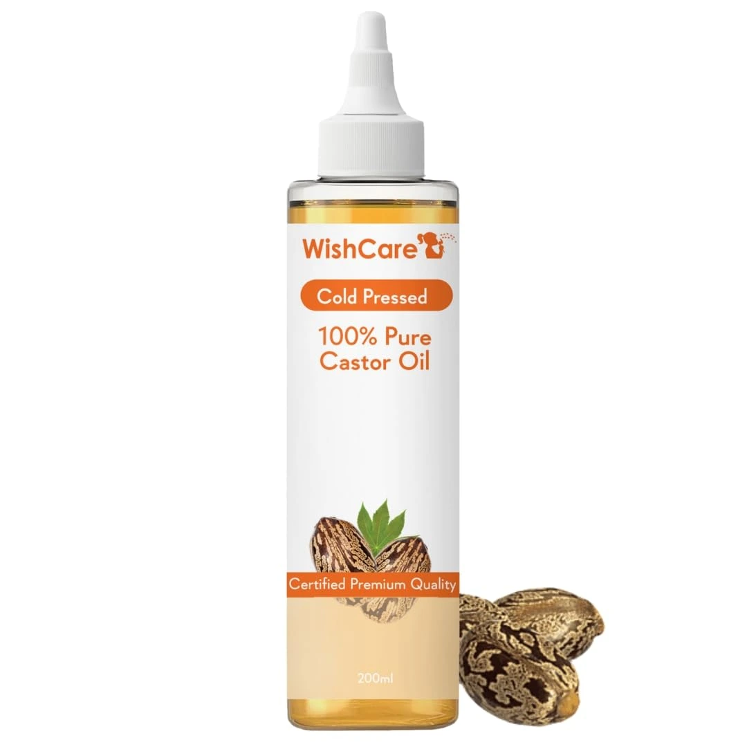 Wishcare Premium Cold Pressed Castor Oil Wishcare Premium Cold Pressed Castor Oil-Pack Size-200 ml