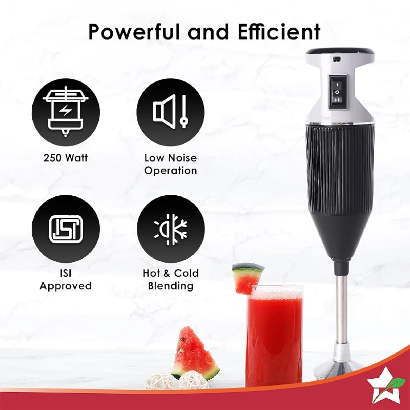 Wonderchef Prima Plus Electric 250 Watts Hand Blender - Image 2