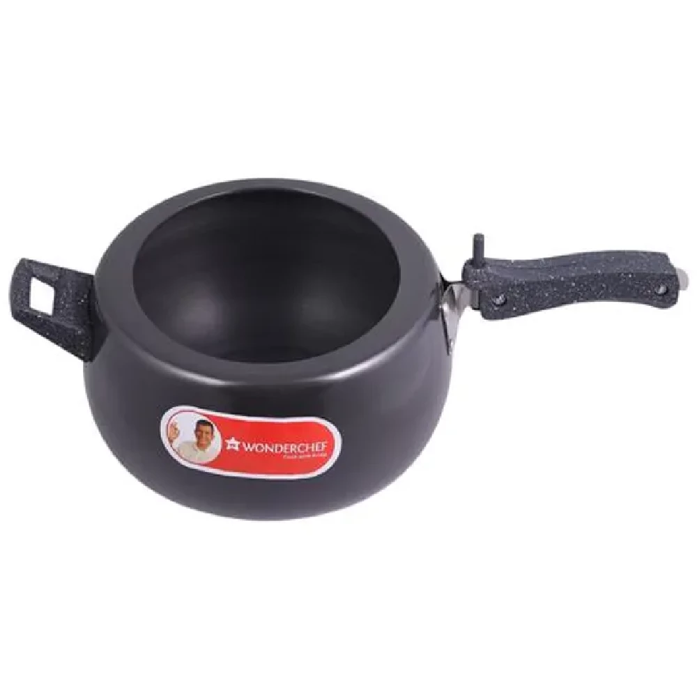 Wonderchef Taurus Hard Anodized Pressure Cooker - Non Stick, Induction Friendly - Image 3