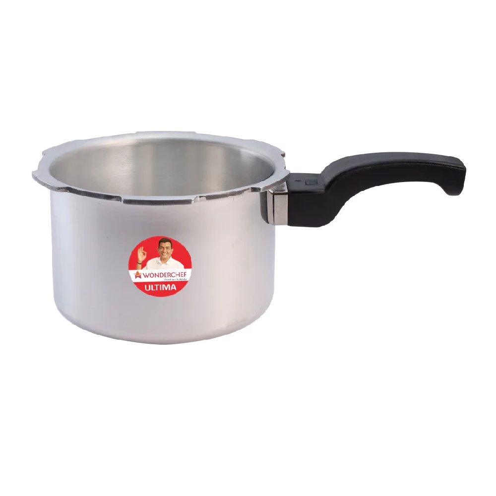 Wonderchef Ultima Pressure Cooker With Outer Lid - Non-Stick, Induction Friendly - Image 3