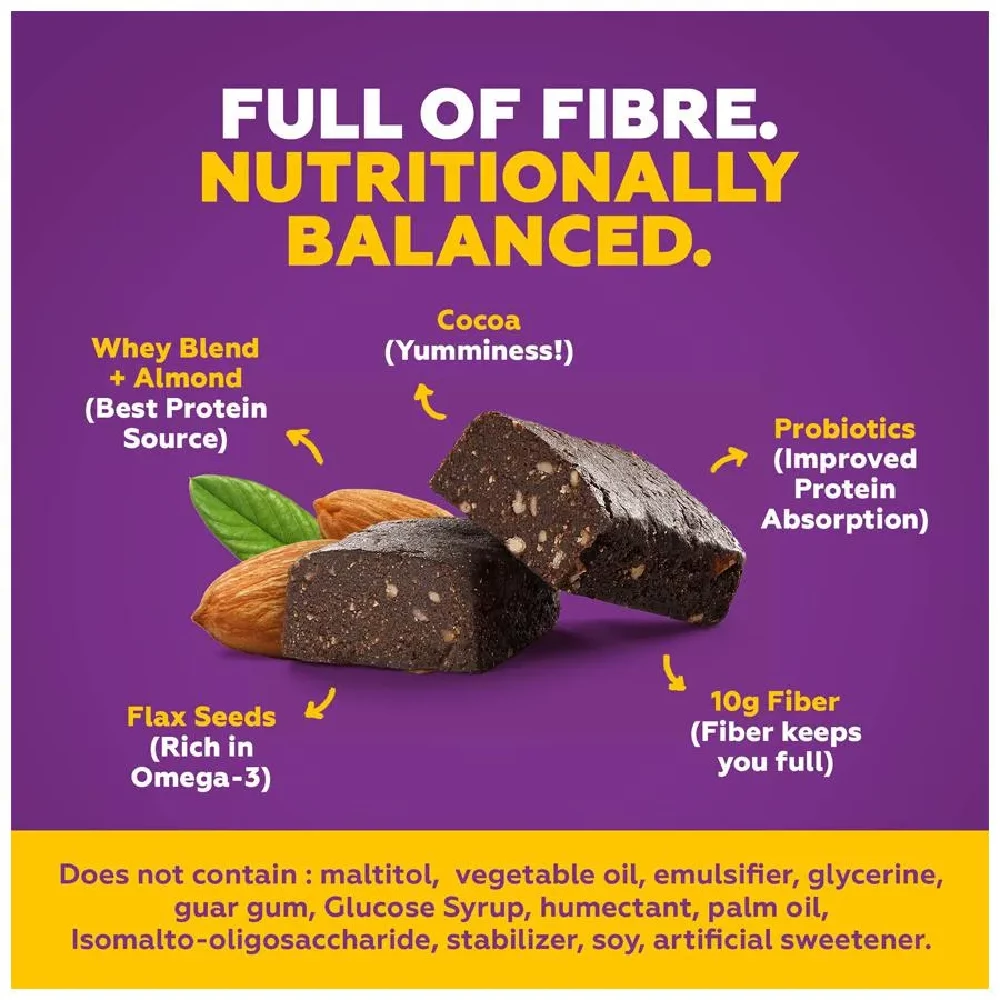 Yoga Bar 20g Protein Bars - Assorted, No Added Sugar, Loaded With Fibre - Image 7