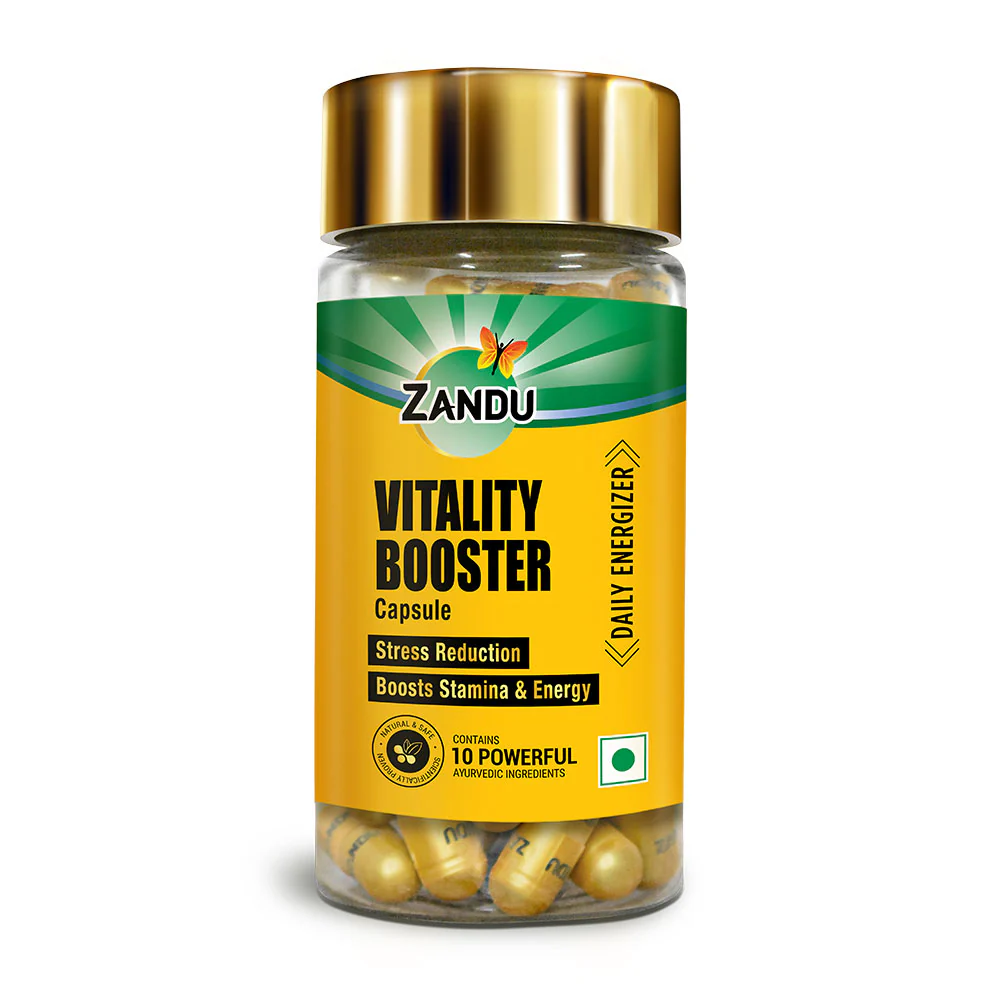 Zandu Vitality Booster Capsules - Image 1