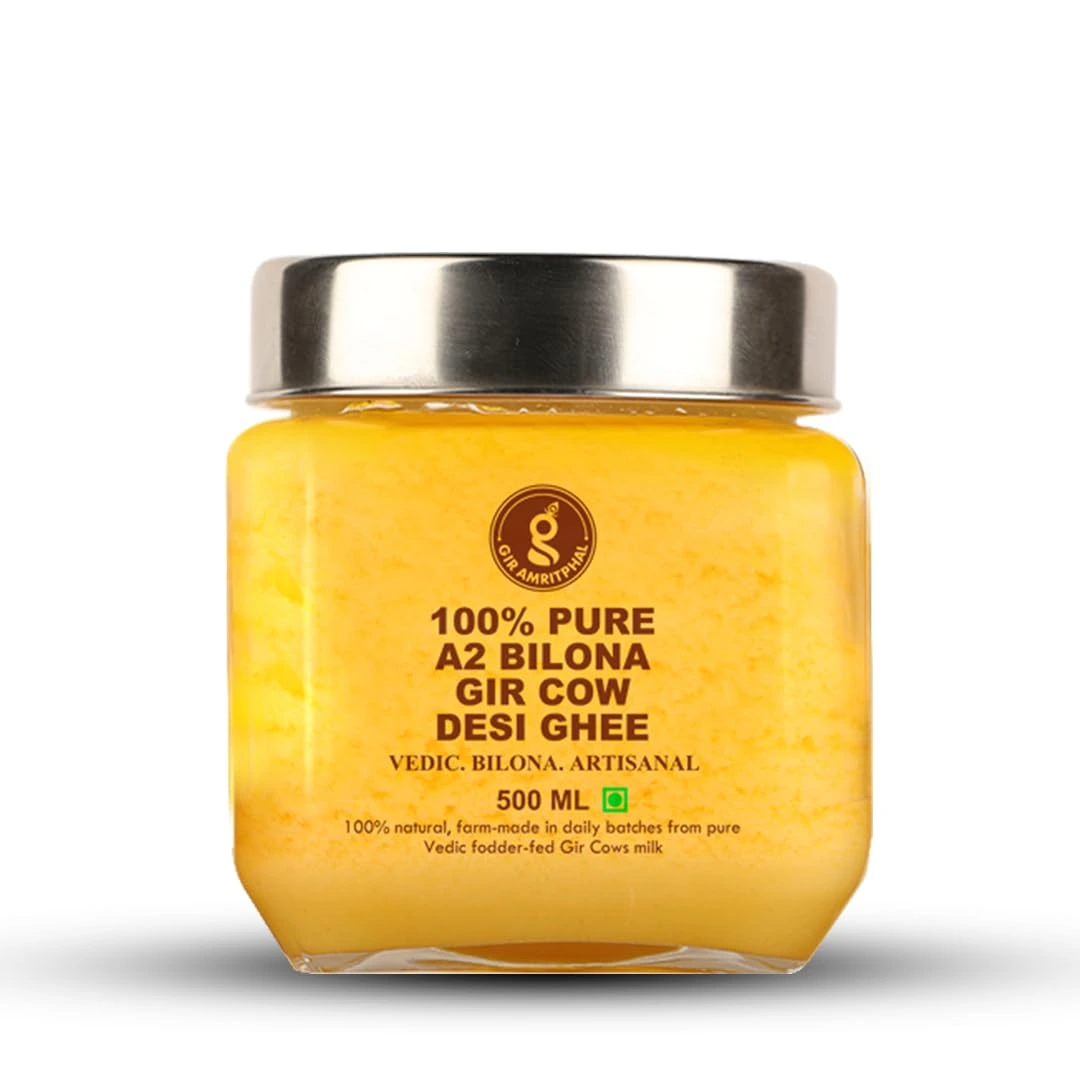 Gir Amritphal A2 Pure Desi Gir Cow Ghee Vedic Bilona Method