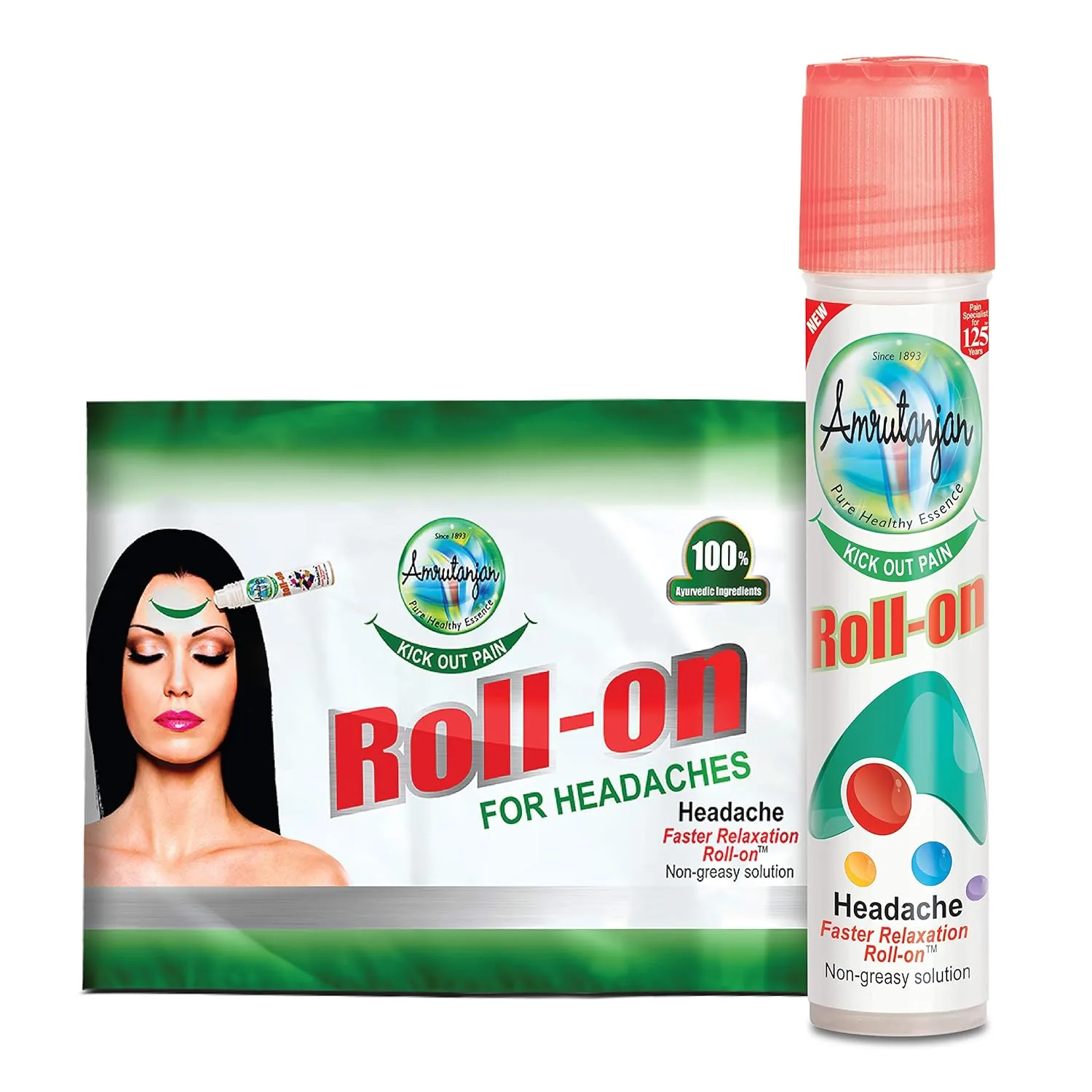 Headache Non Greasy Roll On 10ml