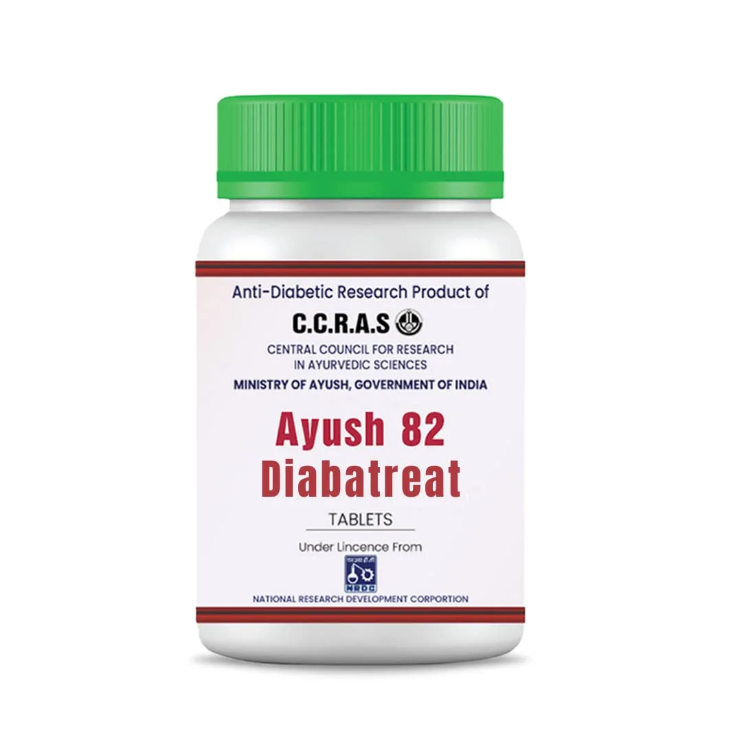 Ayush 82 Control Diabetes and Blood Sugar Naturally Made of Pure Herbs