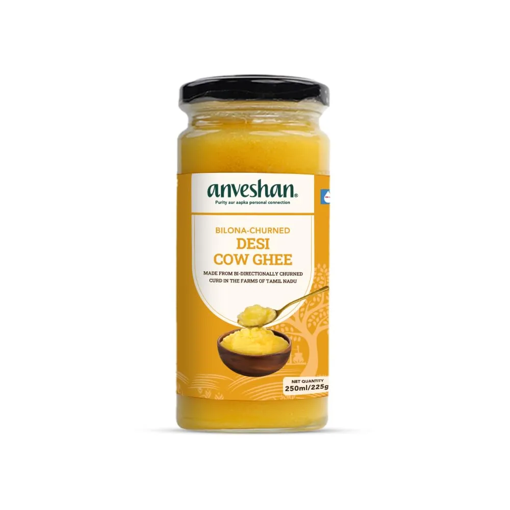 Anveshan A2 Desi Hallikar Cow Ghee - Vedic Bilona Churned From Curd - Image 17