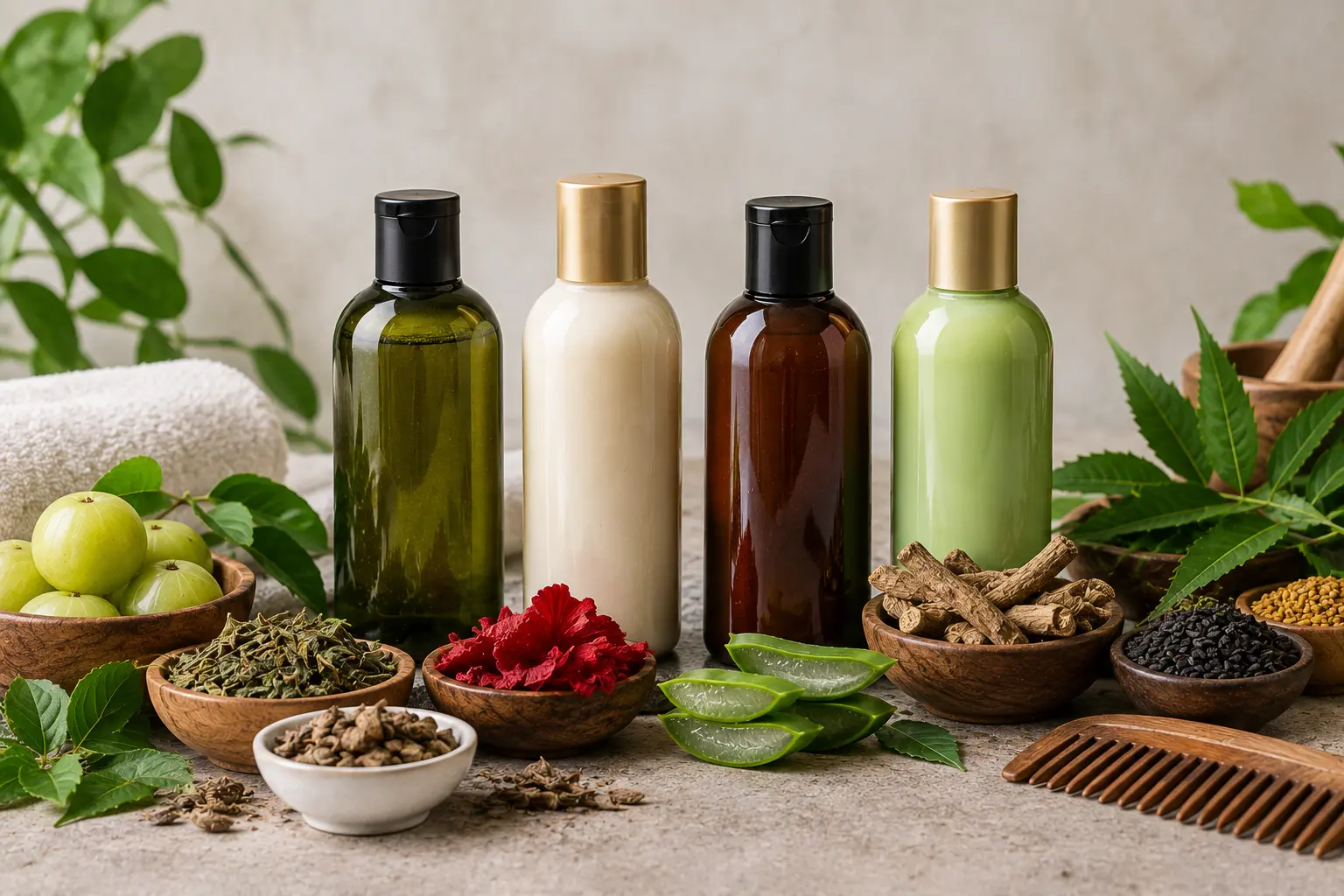 11 Best Ayurvedic Shampoos Compared by Herbs and Hair Type