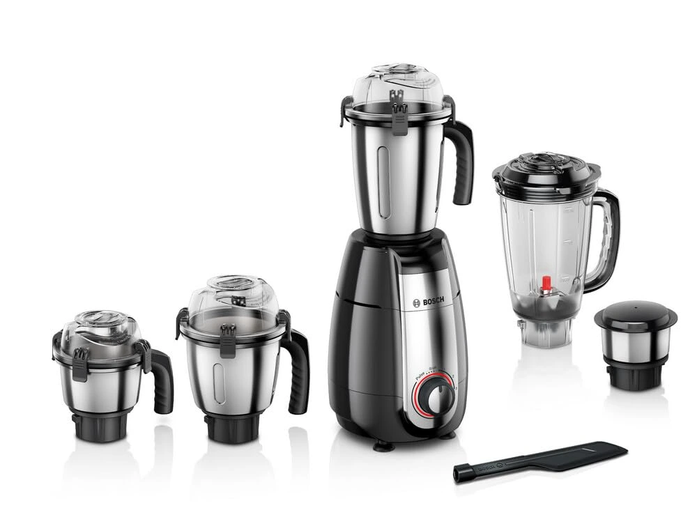 Bosch Truemixx Pro Mgm8856bin 1000 Watt 5 Jar Mixer Grinder Black