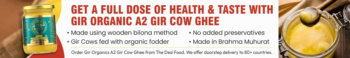 Buy gir organic a2 gir cow ghee from the desi food