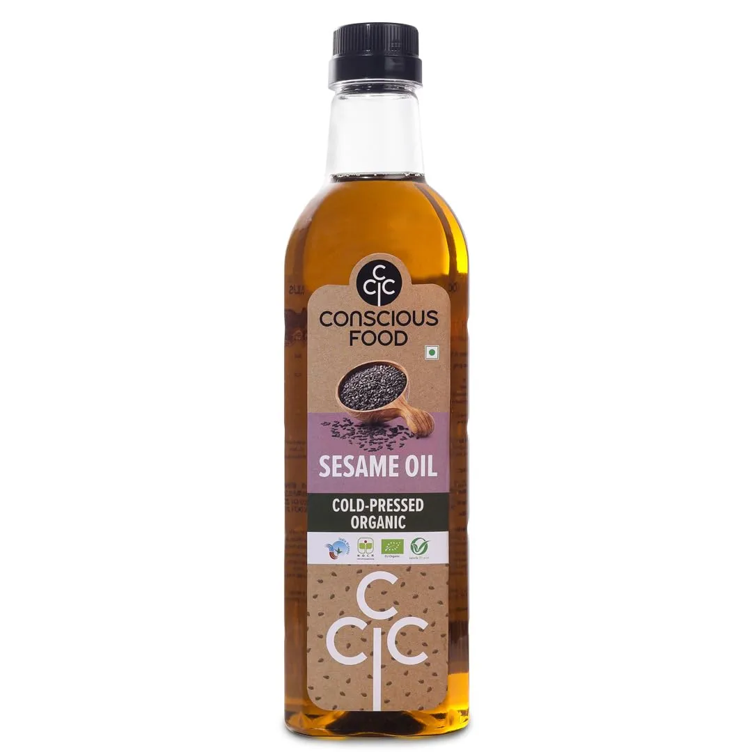 Organic Sesame oil in PET bottle Organic Sesame oil in PET bottle-Pack_Size-1ltr