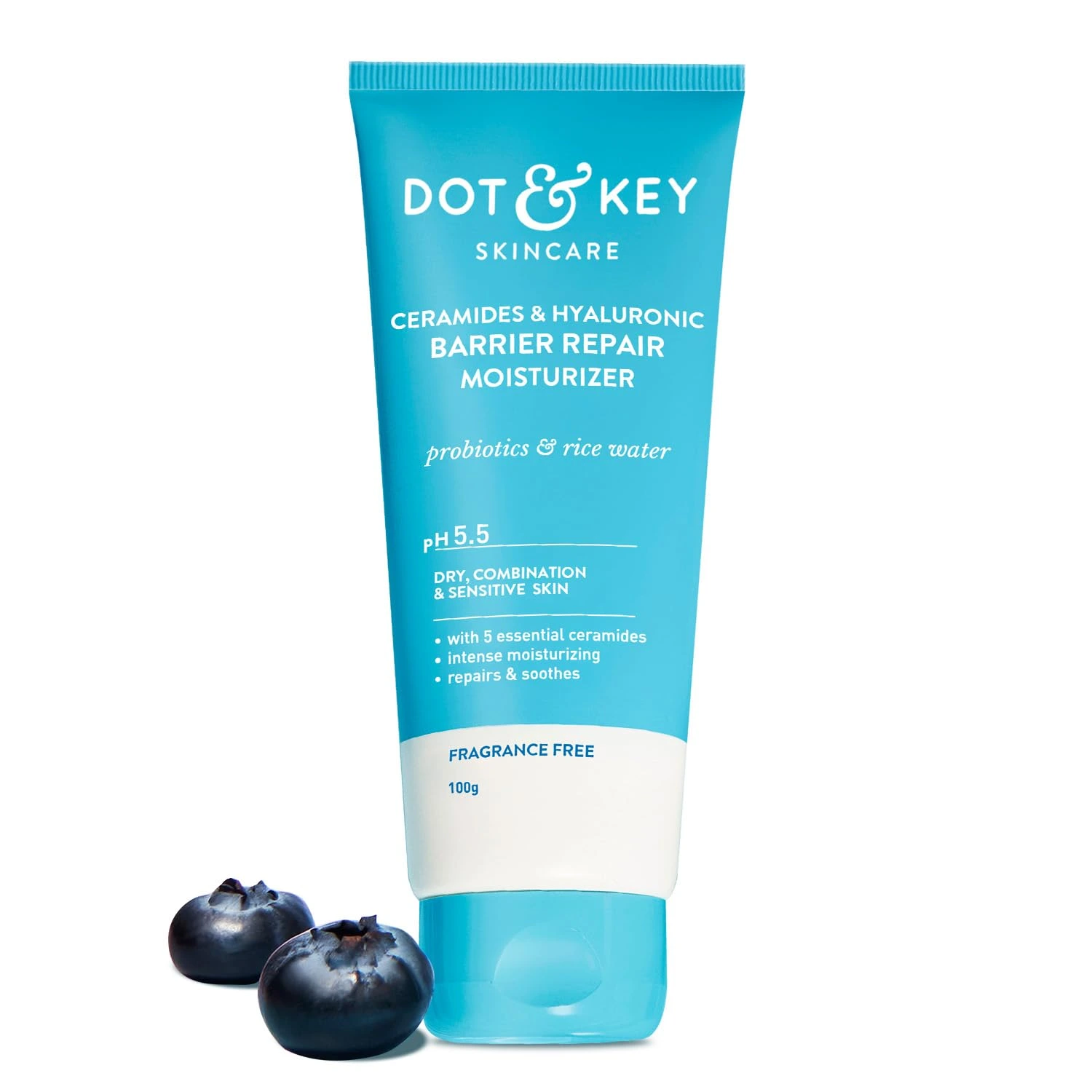 Dot & Key Ceramides Moisturizer with Hyaluronic for Intense Moisturizing and Skin Strengthening Dot & Key Ceramides Moisturizer with Hyaluronic for Intense Moisturizing and Skin Strengthening-Pack Size-100 g