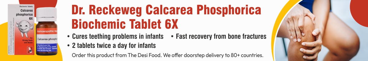 Dr reckeweg calcarea phosphorica biochemic tablet_6X product page banner image