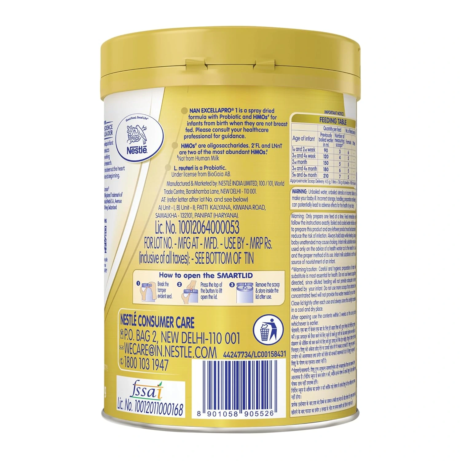 Nan EXCELLAPRO Nan Stage 1 Infant Formula Milk Powder For Babies - Image 2