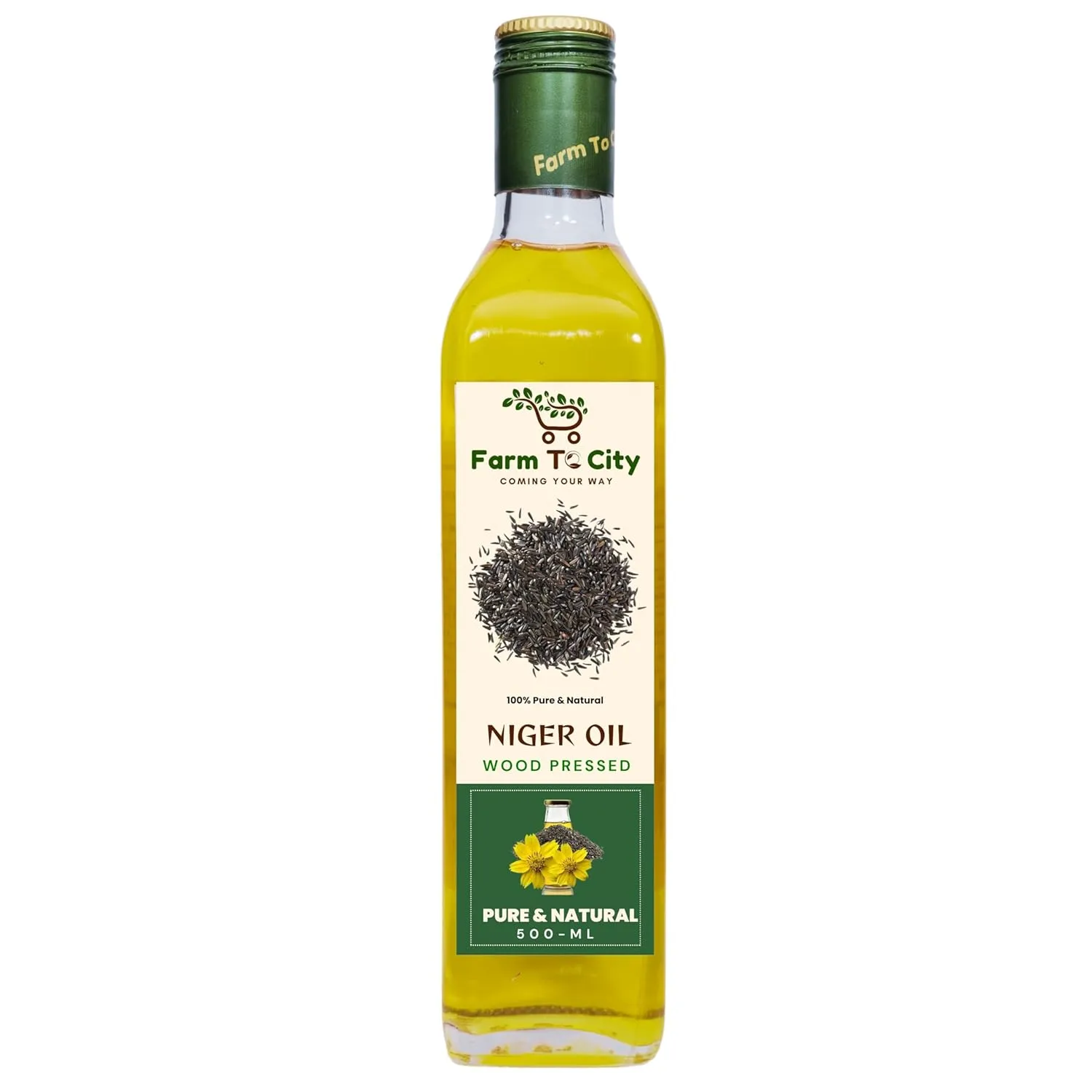 Wood Pressed Niger Oil Natural Chemical Free