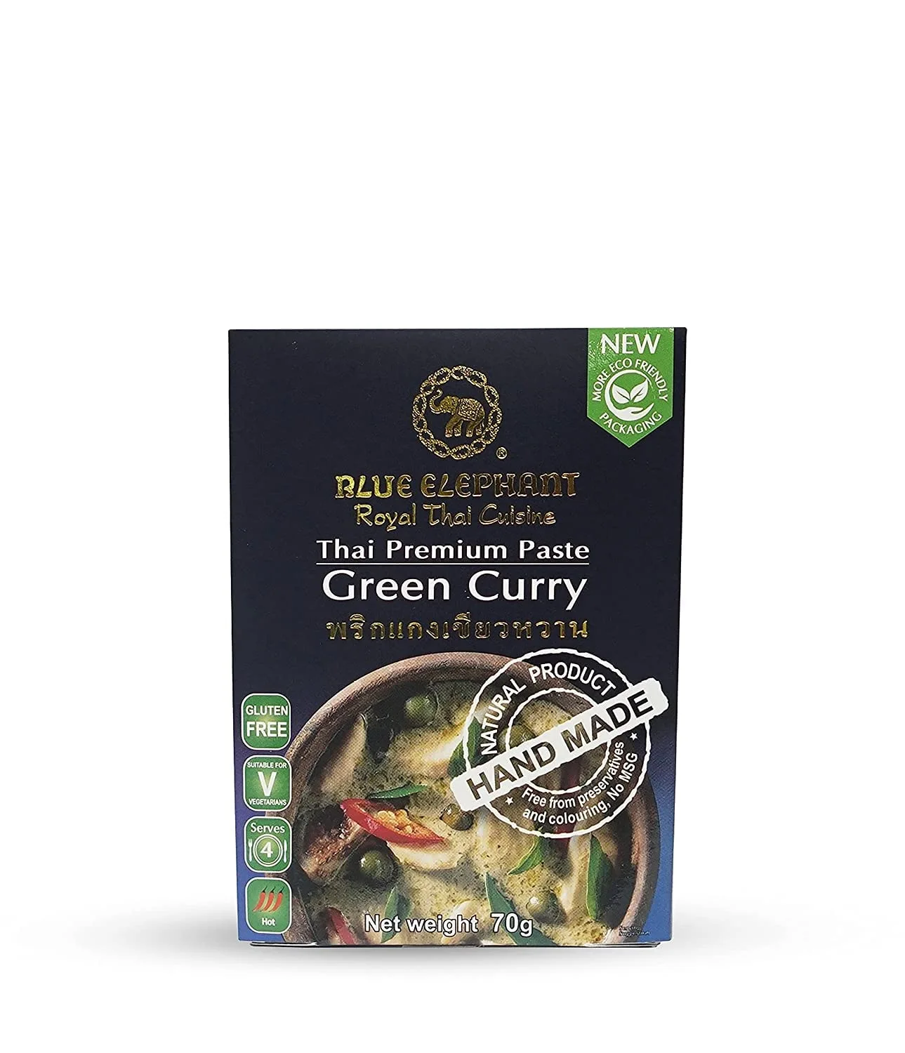 Blue Elephant Royal Thai Cuisine Premium Paste Green Curry No Preservatives