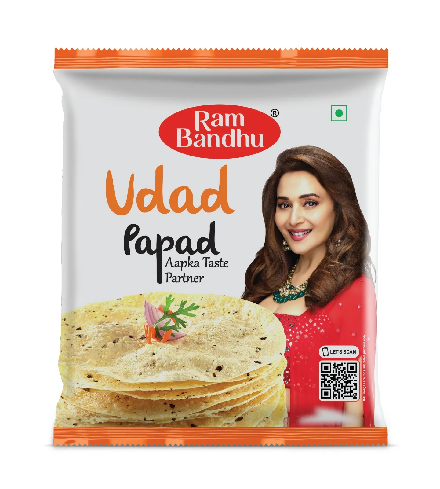 Ram Bandhu 5 inch Udad Papad - Image 1
