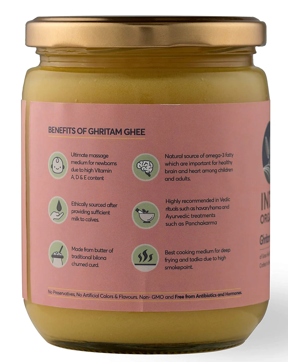 Ghritam Vedic A2 Gir Ghee - Image 3