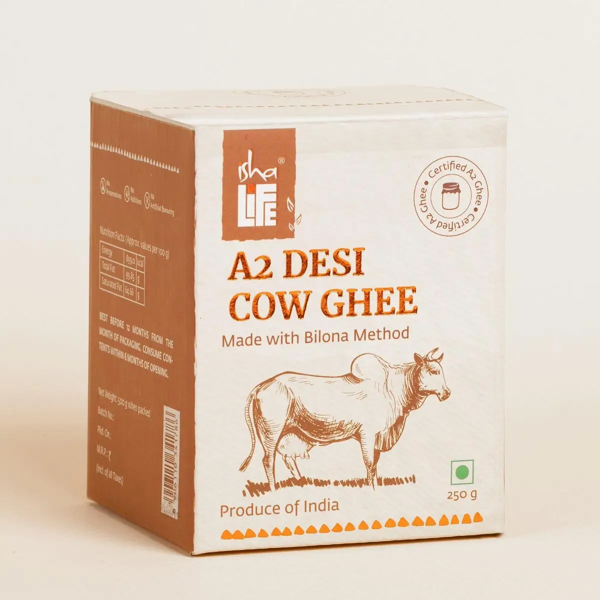 Isha Life A2 Desi Cow Ghee - Image 3