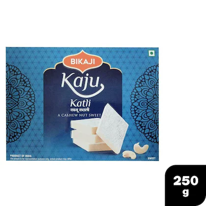 Bikaji Kaju Katli Bikaji Kaju Katli-Pack Size-250 g
