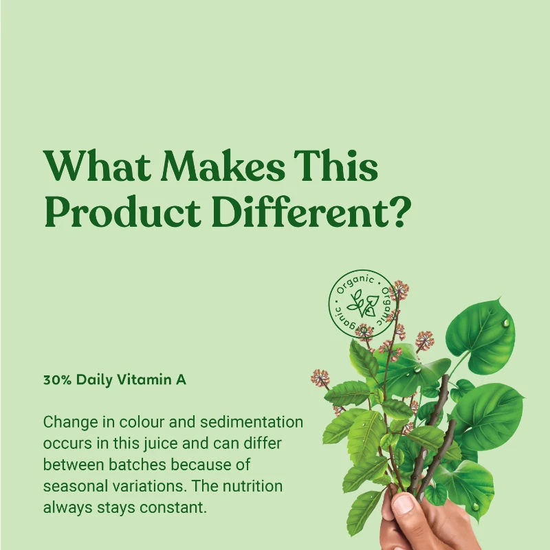 Kapiva Ayurveda Wild Tulsi Giloy Juice (Natural Juice for Building Immunity) - Image 5