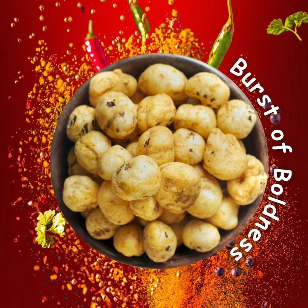 Makhana Magic Masala  Roasted In Olive Oil  - Image 2