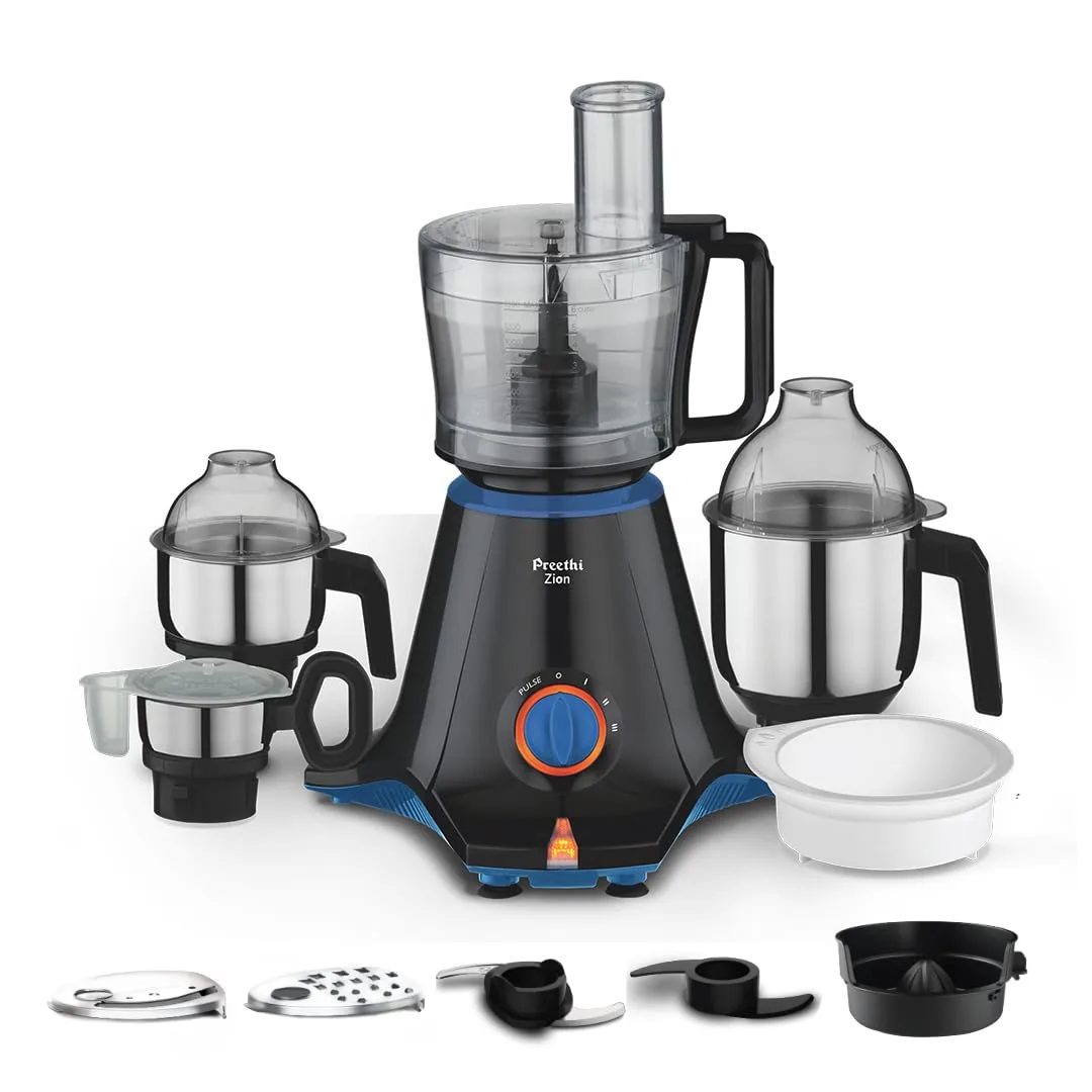 Preethi Zion MG 227 mixer grinder 750 watt Black - Image 2