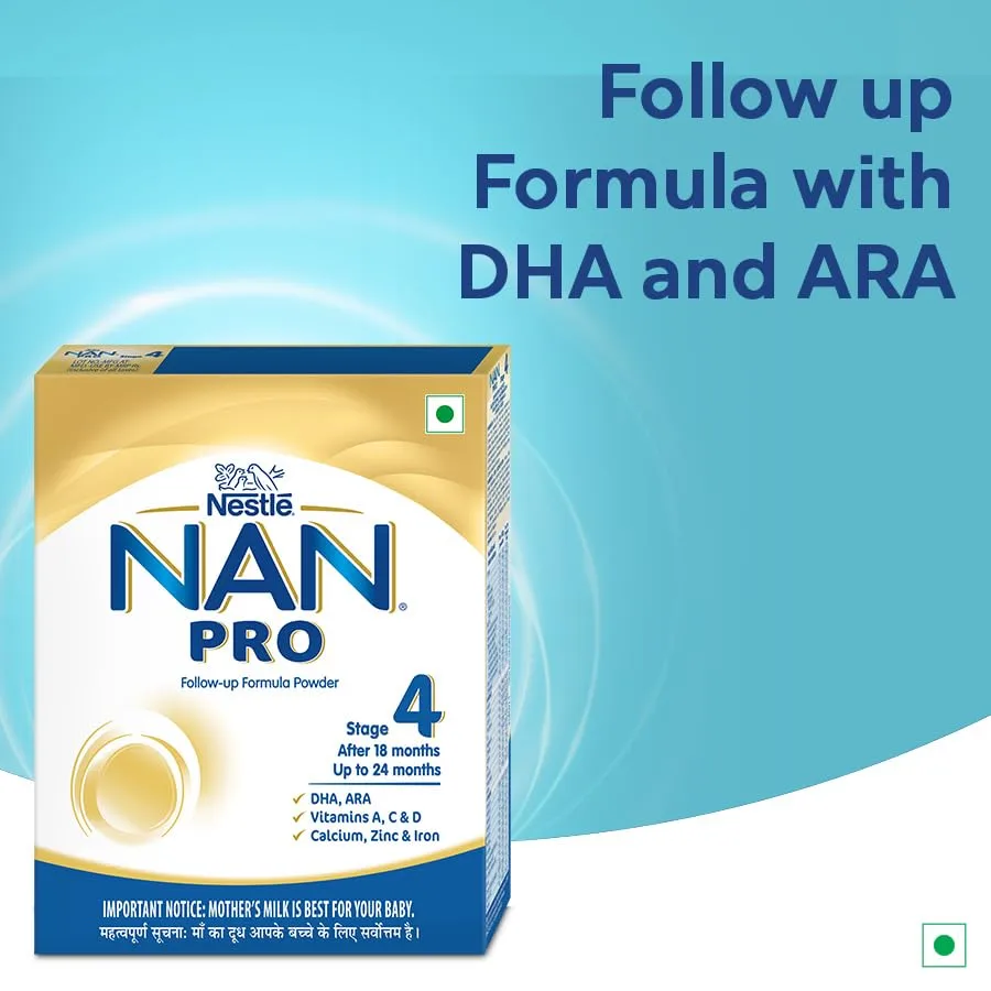 Nestle NAN PRO 4 Follow Up Formula Powder After 18 months - Image 3