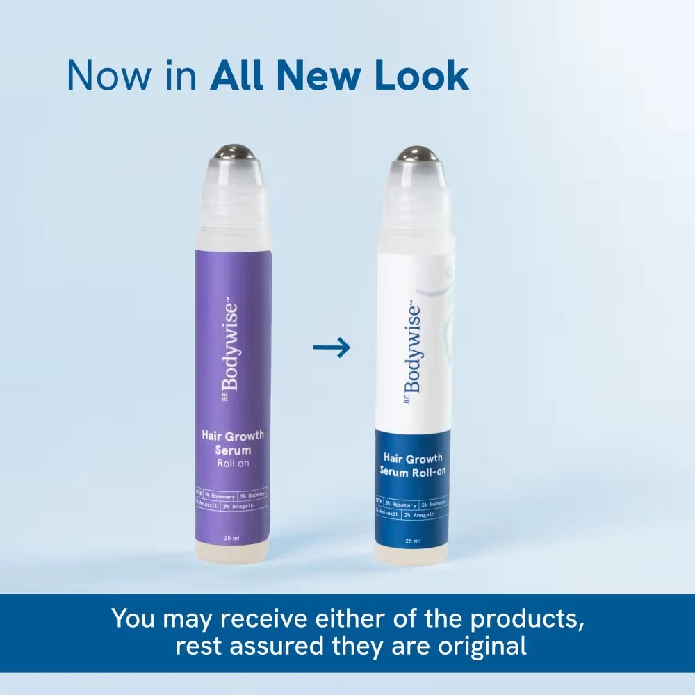 Be Bodywise Hair Growth Serum Roll On - Image 2