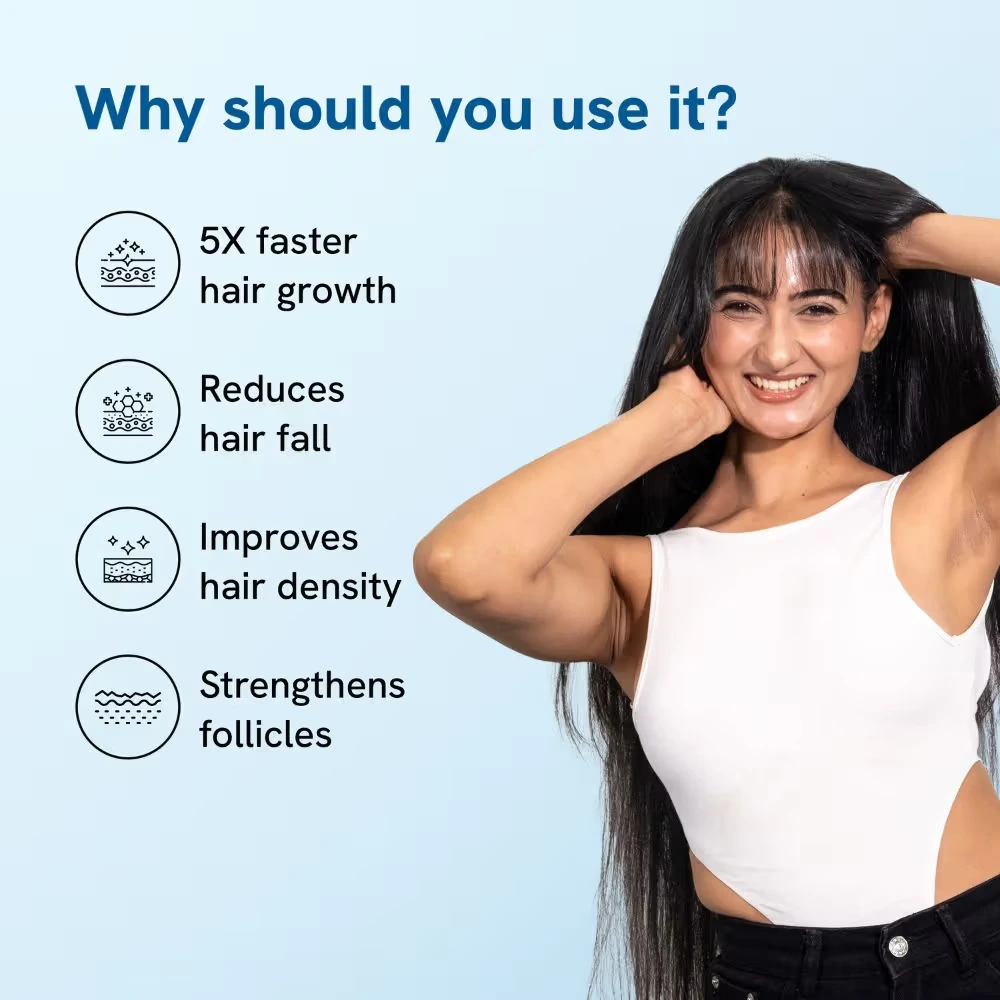 Be Bodywise Hair Growth Serum Roll On - Image 3