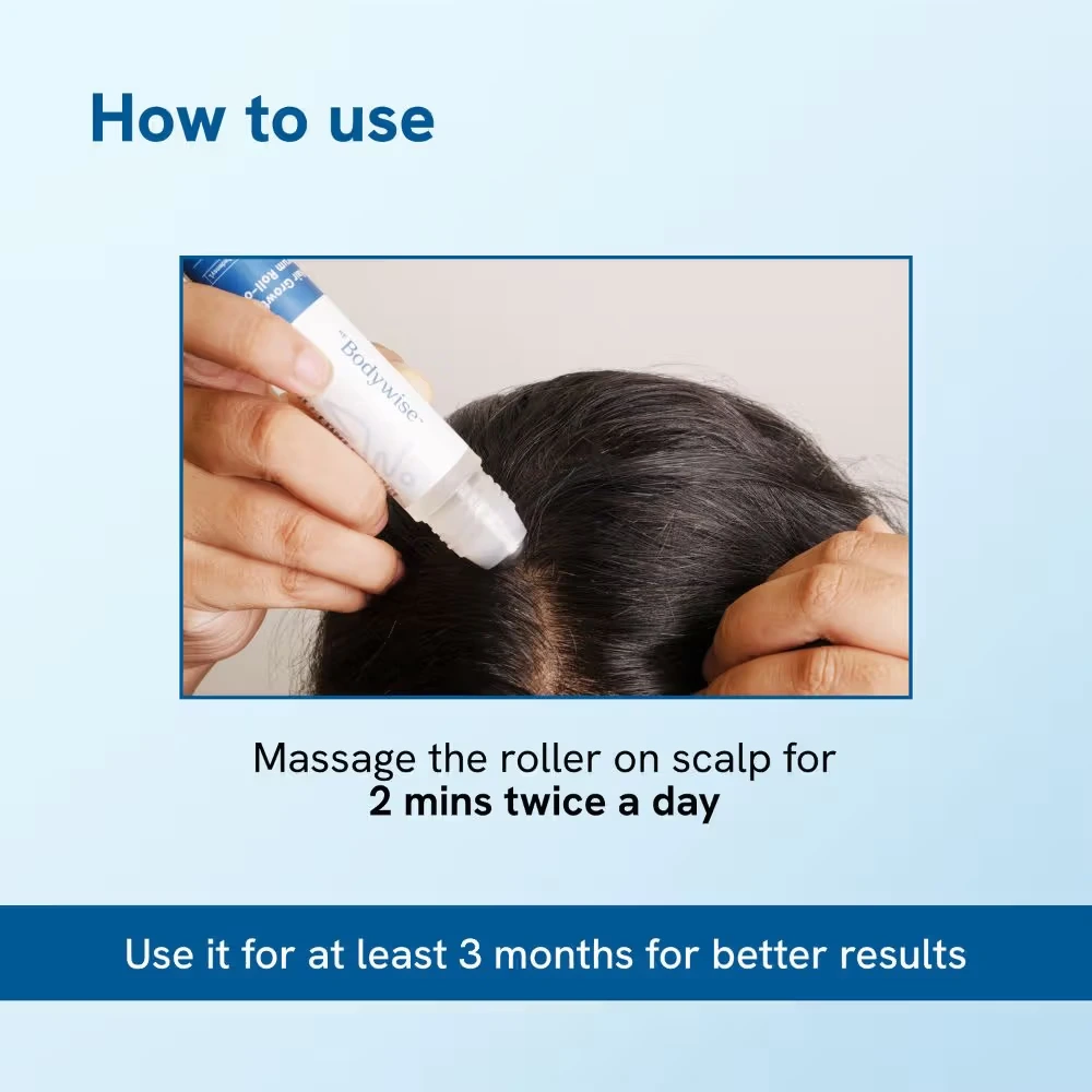 Be Bodywise Hair Growth Serum Roll On - Image 5