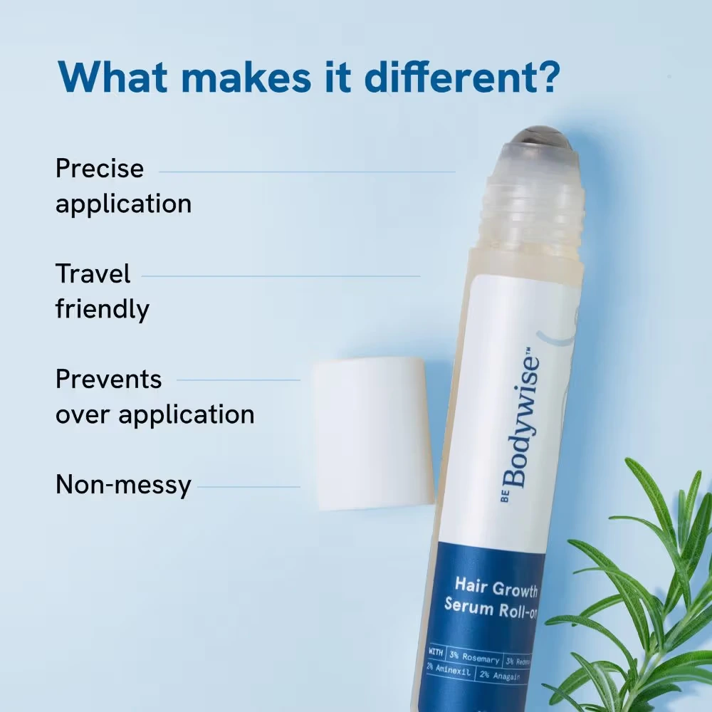 Be Bodywise Hair Growth Serum Roll On - Image 7