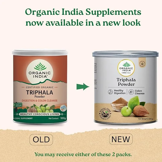 Organic India Triphala Powder Immune Support - Image 5
