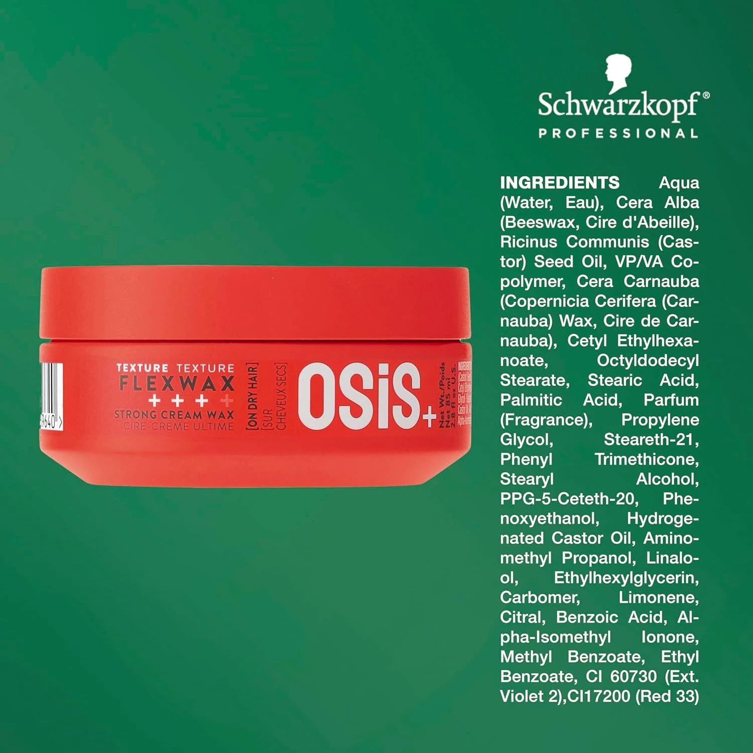 Schwarzkopf Professional Osis+ Flexwax Hairwax for Men - Image 2