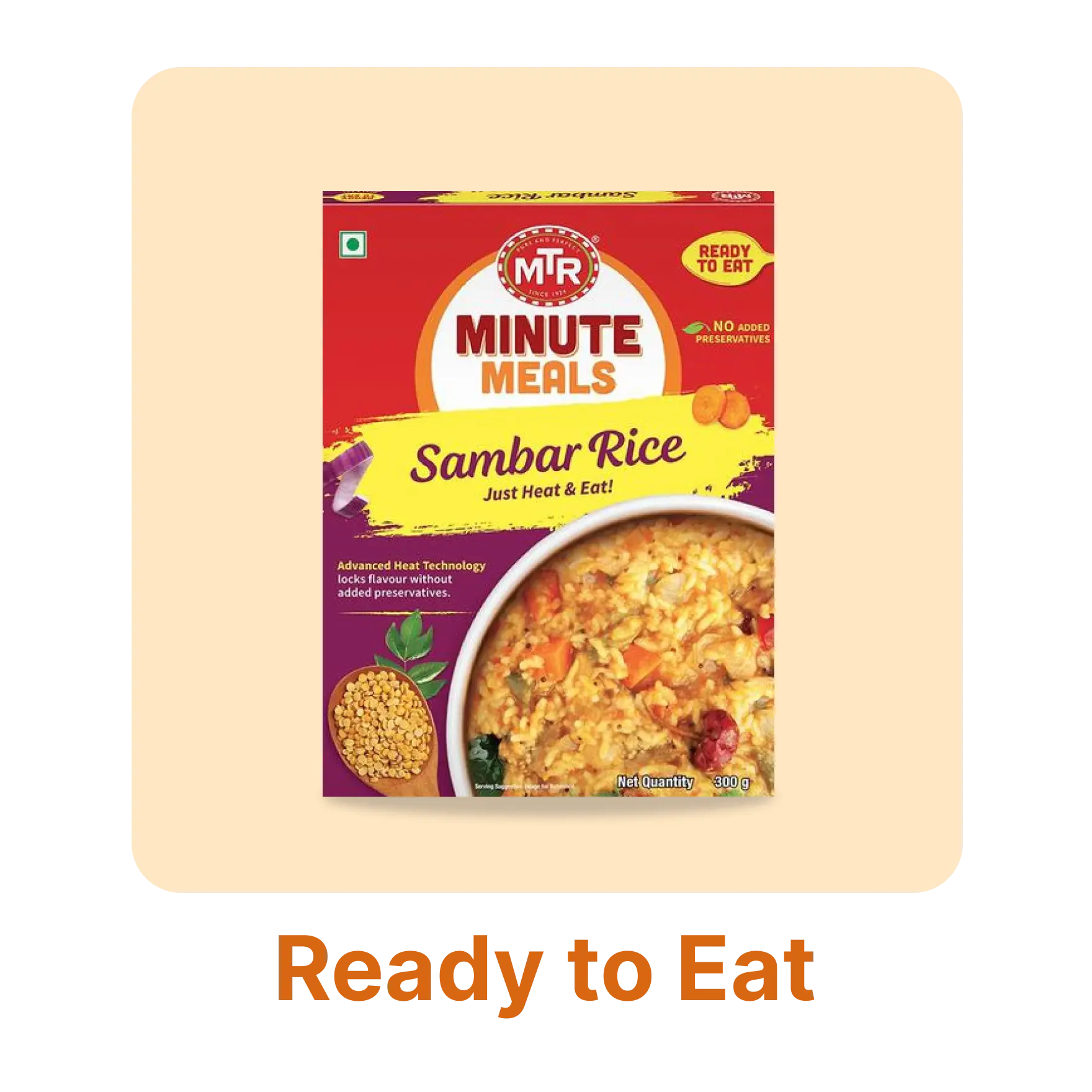 Ready to Cook & Eat